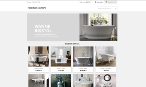 victorian-culture.com, E-Commerce mit PrestaShop